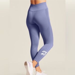 Peloton Nux brand Festive Blue Shapeshifter Legging